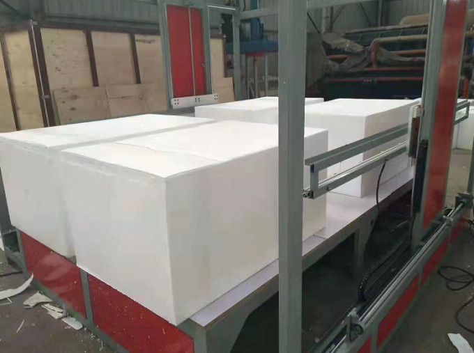 Automatic Expandable Polystyrene EPS Block Cutting Machine For Building ...