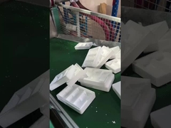 EPS molding machine is producing EPS insulation box