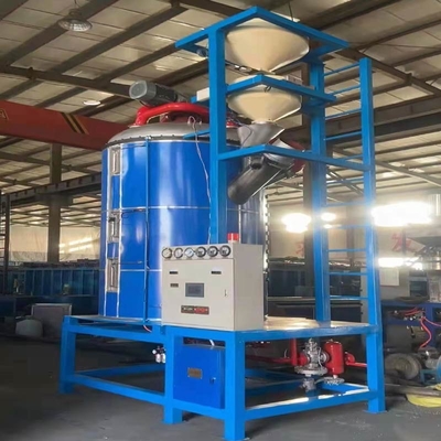EPS Automatic High Efficiency Batch Pre Expander Foaming Machine With Energy Effcient1400