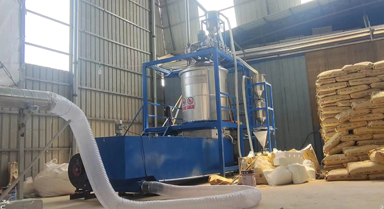 Expanded Polystyrene Foam Production EPS Pre Expander Stainless Steel