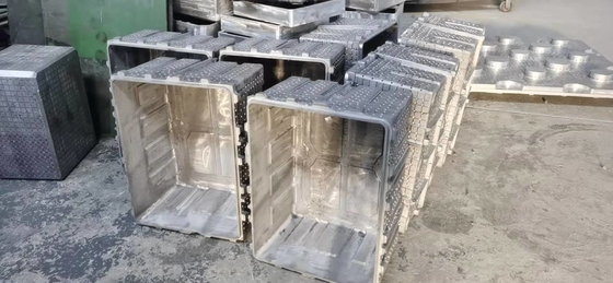 Customized Aluminum Alloy EPS Moulds With Venting And Cooling Systems For Foam Products