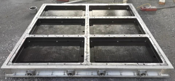 Interchangeable Inserts For Diverse Foam Product Manufacturing In EPS Moulds Cycle Time Shorter 15s