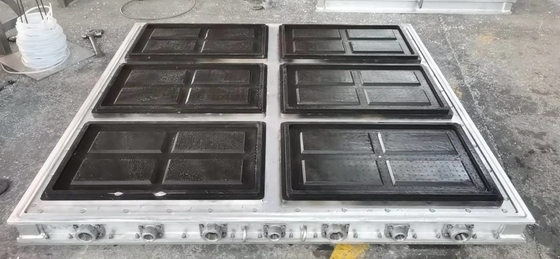 Interchangeable Inserts For Diverse Foam Product Manufacturing In EPS Moulds Cycle Time Shorter 15s