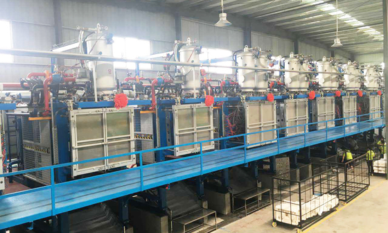 Automatic EPS Shape Moulding Machine Foam Box Packaging For Fish And Fruit