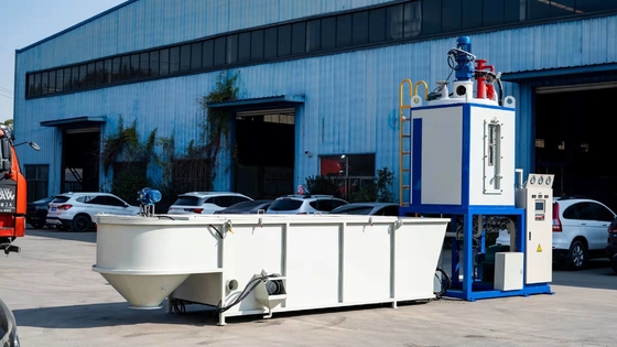 EPS EPU Foaming Batch Pre Expander Machine With Fluidized Dry Bed Outsole From China Automatic