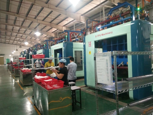 Automatic eTPU foam molding equipment 380V For Shoe Soles