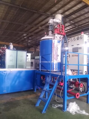 Automatic Blue / Green EPS EPU Foaming Pre-expander Machine Outsole From China With Fluidzed Dry Bed