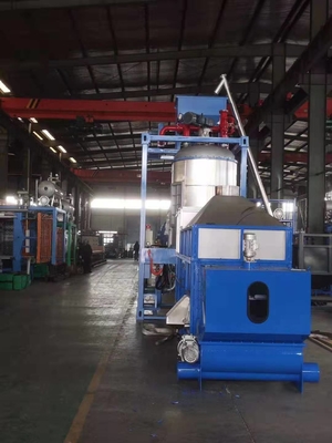 Automatic Blue / Green EPS EPU Foaming Pre-expander Machine Outsole From China With Fluidzed Dry Bed