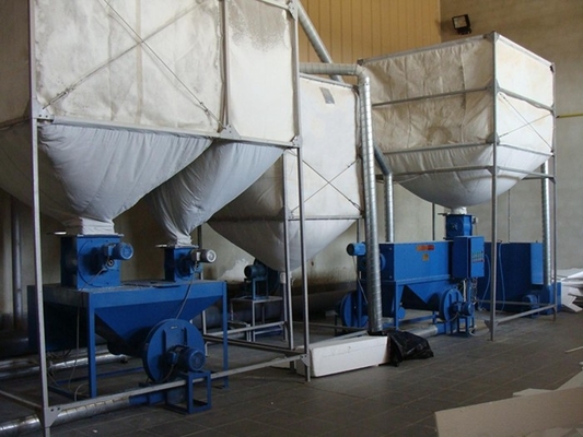 Scrap EPS Recycling System Machine 1840x680x1900mm Beads
