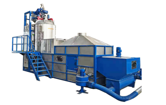 Automatic EPS Batch Pre Foaming Machine Expanded Polystyrene