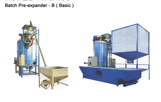 Automatic Batch Pre Expander Foam Making Machine With Ce Production Line