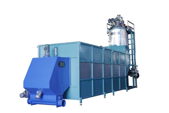 Automatic High Elastic Plastic Granules Making Machine Batch Pre Expander