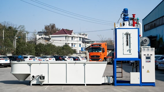 Automatic High Precision EPS Raw Material Batch Pre Foaming Machine