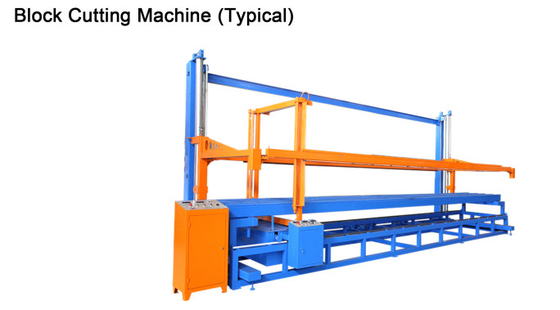 Full Auto Expandable Polystyrene EPS Block Cutting Machine For Building System