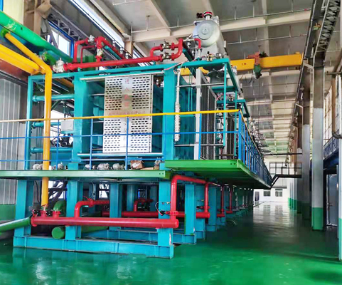 Automated EPS Vacuum Shape Moulding Machine With PLC Control For Fish Box