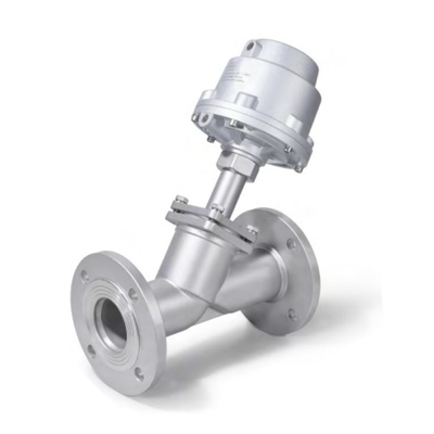 Y Type Pneumatic Angle Seat Valve
